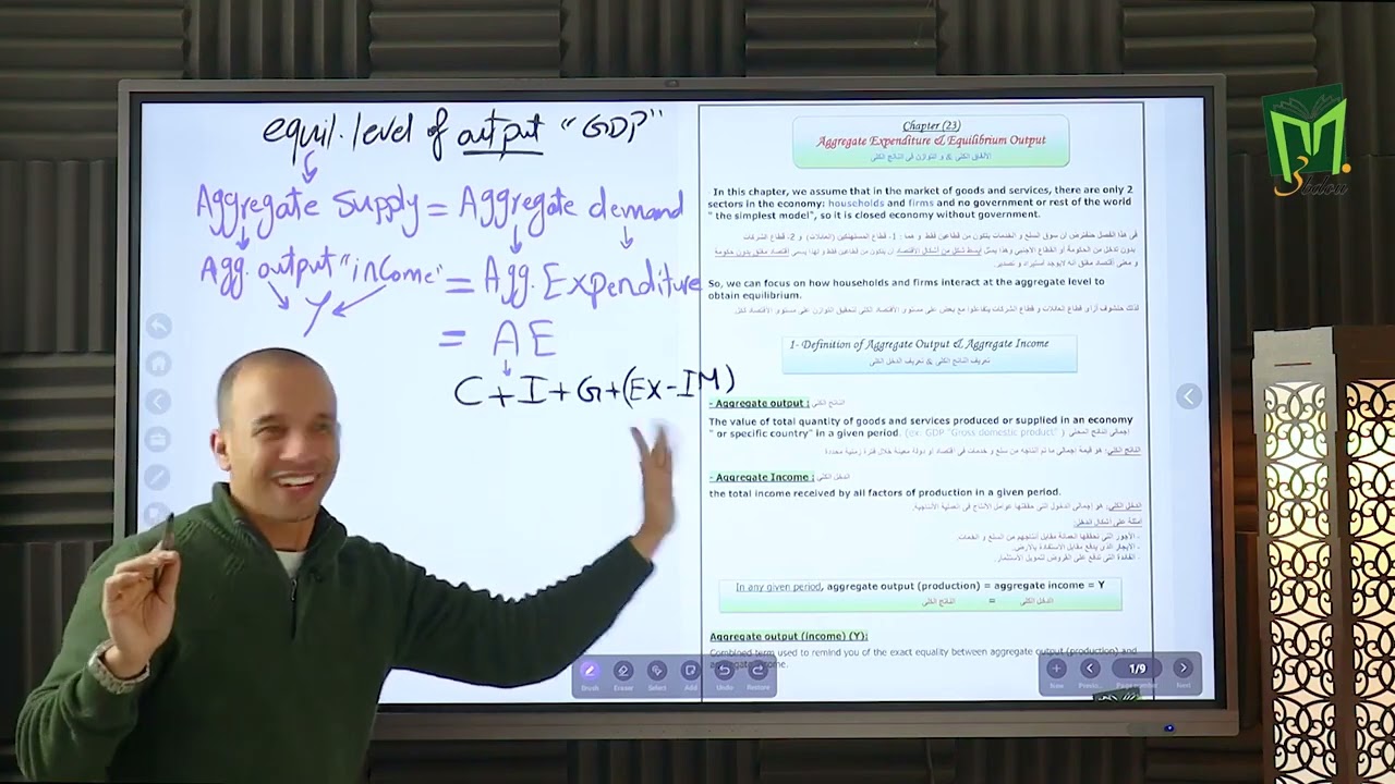 Macroeconomics - Chapter 23 - Aggregate expenditures & Equilibrium output