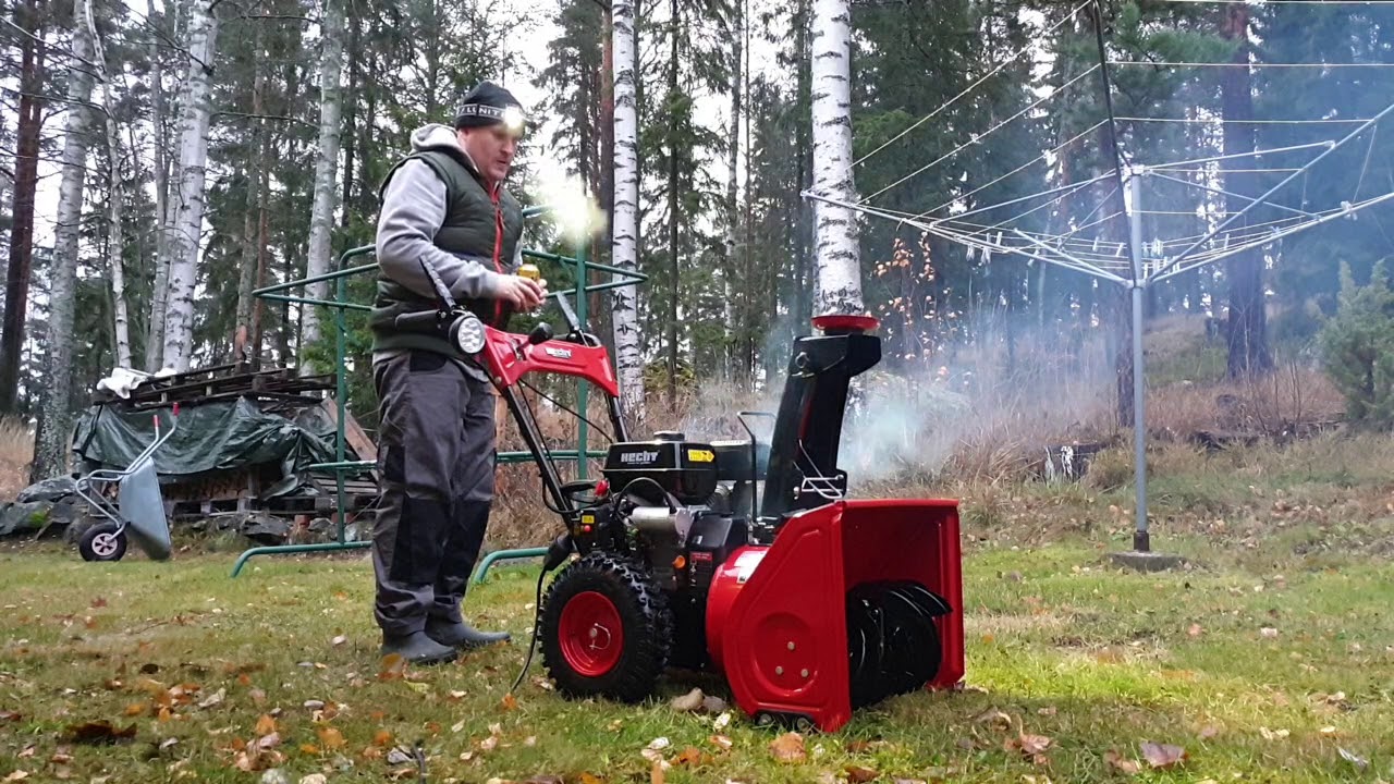 Hecht 9555se first start
