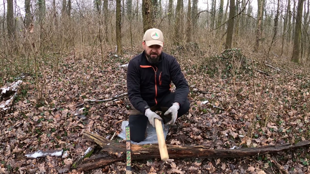 Bushcraft tipp Fejsze haszn&aacute;lat