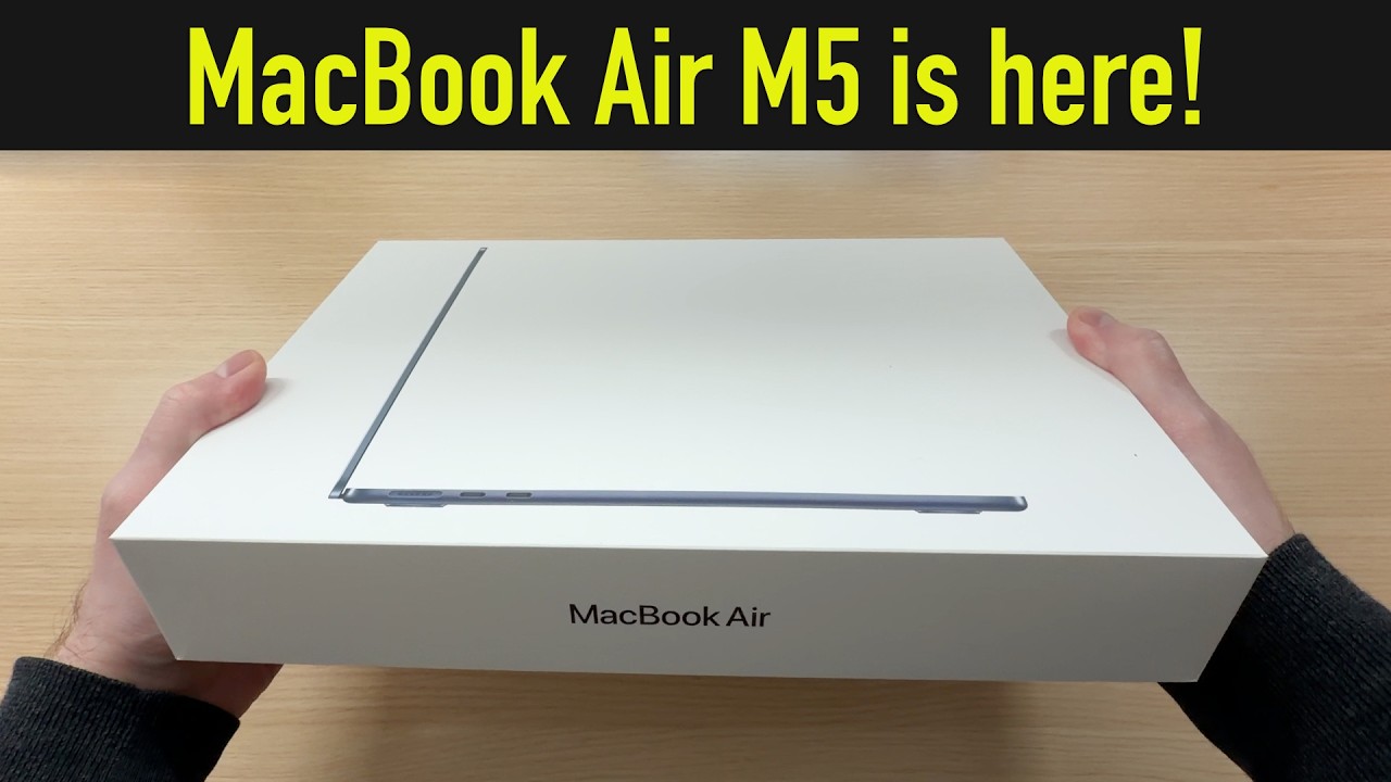 Распаковка и обзор характеристик: MacBook Air M5 [цвет «Полуночный»]