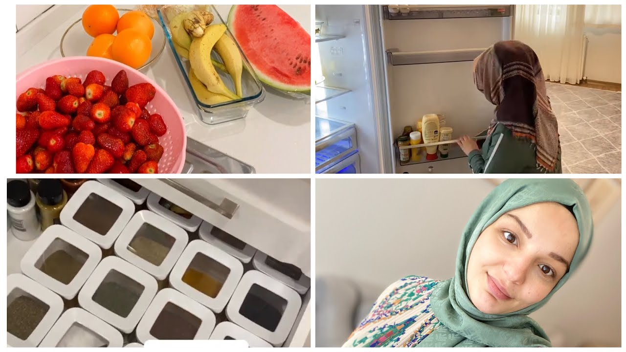 RAMAZAN VLOG🌙 ÇEKMECE DÜZENİ🧼ARTIK DAYANAMADIM🥺PAZAR ALIŞVERİŞİ 🥦