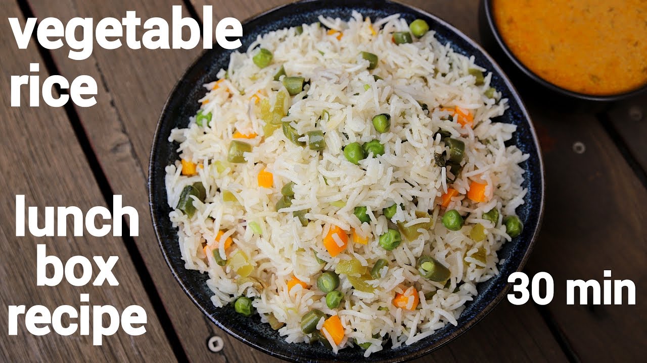 vegetable rice recipe | mix veg rice | वेजिटेबल पुलाव | quick one pot vegetable rice