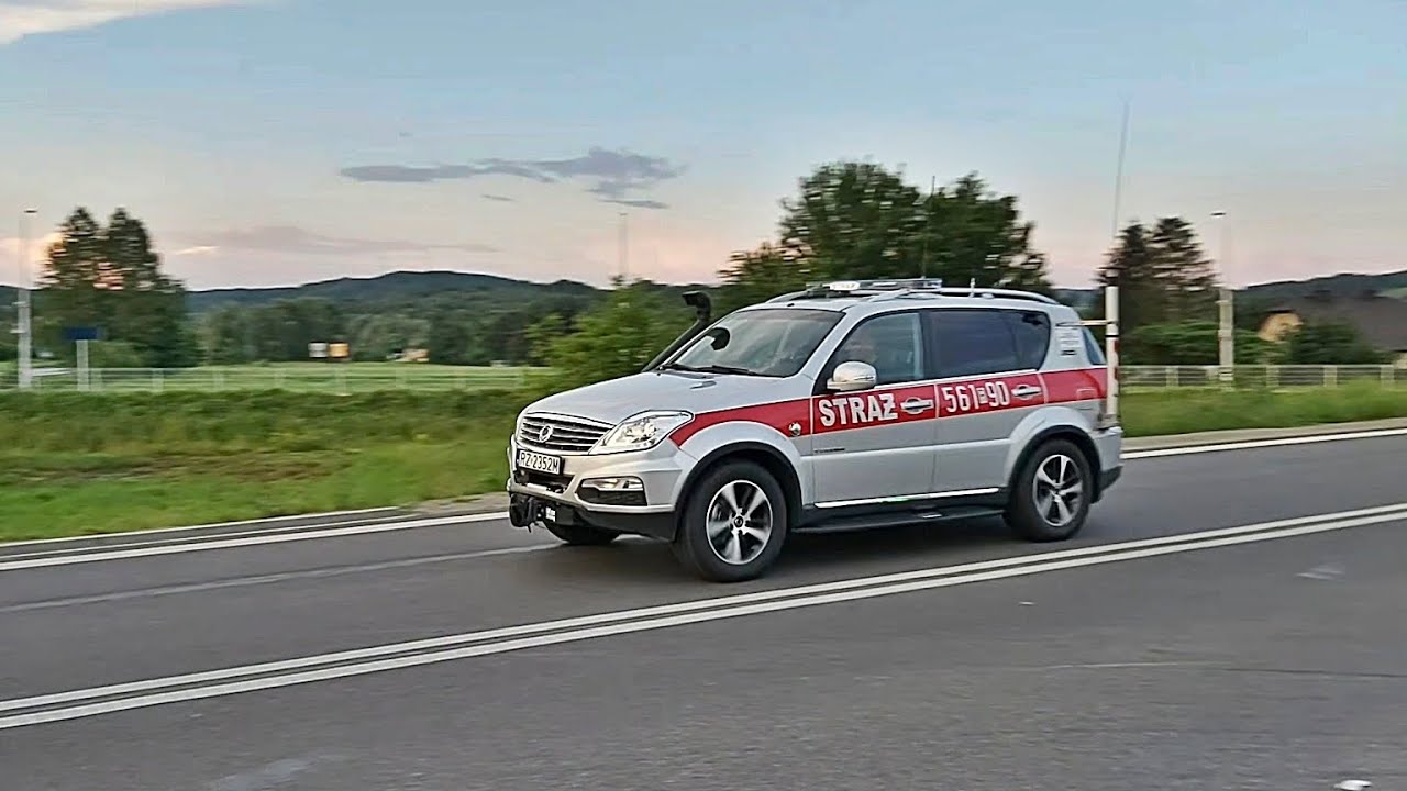 Mix przejazdów alarmowych służb ratowniczych - część 16
