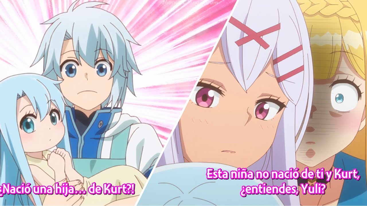Cuando tu y tu WAIFU consiguen tener una hija pero la princesa explota de celos 😏