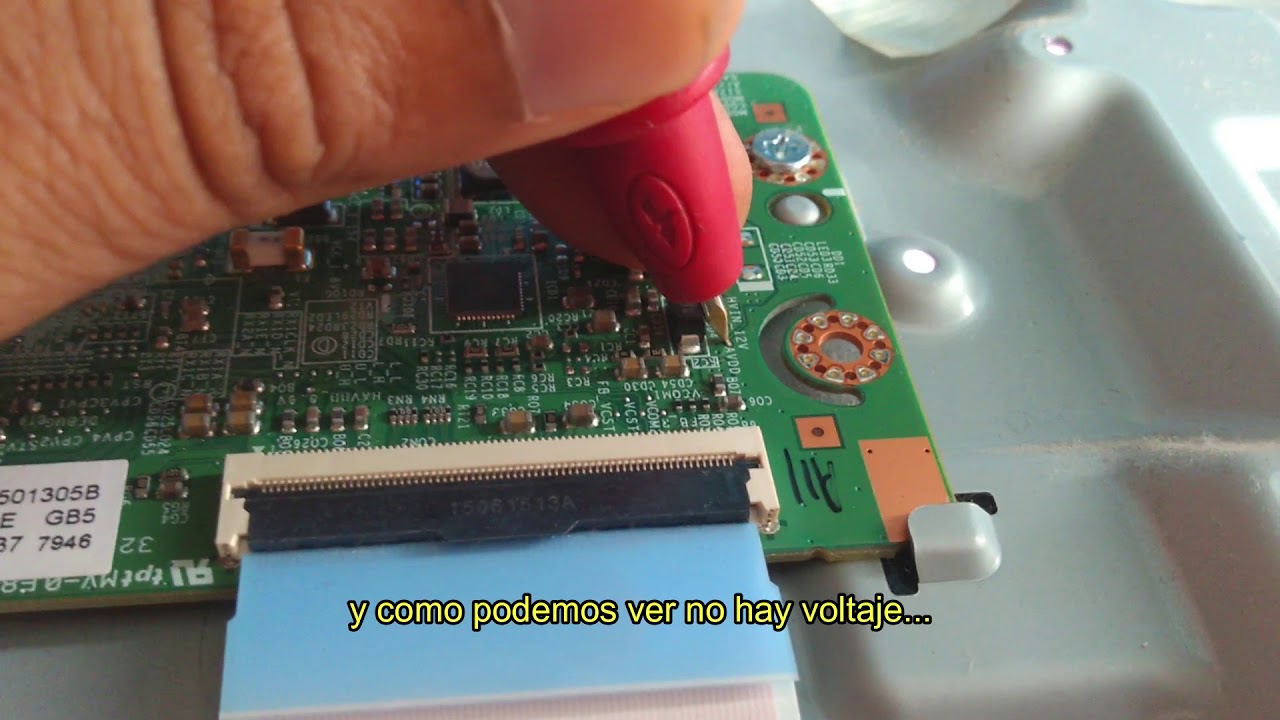 pantalla samsumg un40j5300af con falla de video