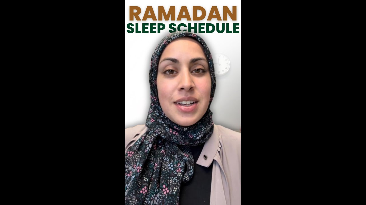 Ramadan Sleep Schedule