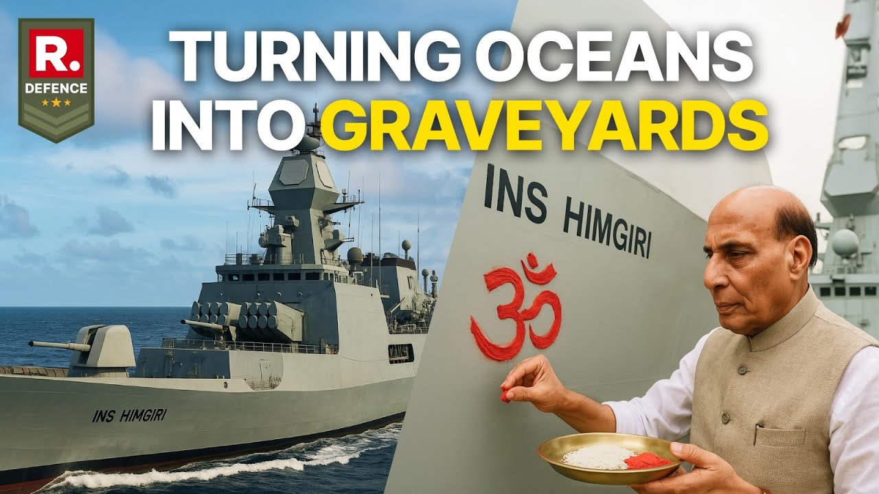 BrahMos Loaded INS Himgiri Joins the Indian Navy's Combat Fleet