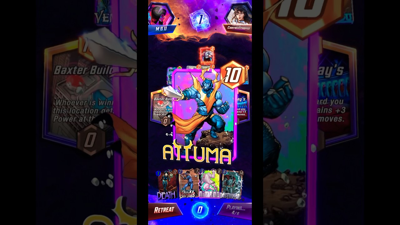 Attuma is finally A grade player 💀🔥[Marvel snap infinite] 