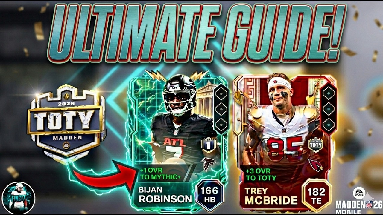 HOW TO CLAIM 2+ FREE TEAM OF THE YEAR ICONICS! TOTY GUIDE! Madden Mobile 26