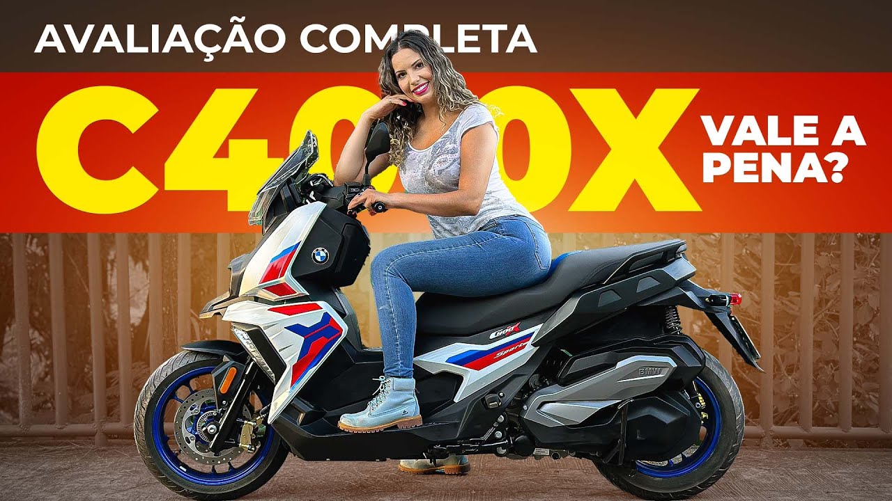 TESTE C400X BMW PRÓS E CONTRAS, CONSUMO E SEGURO DA SCOOTER DA BMW C 400X SPORT | REVIEW