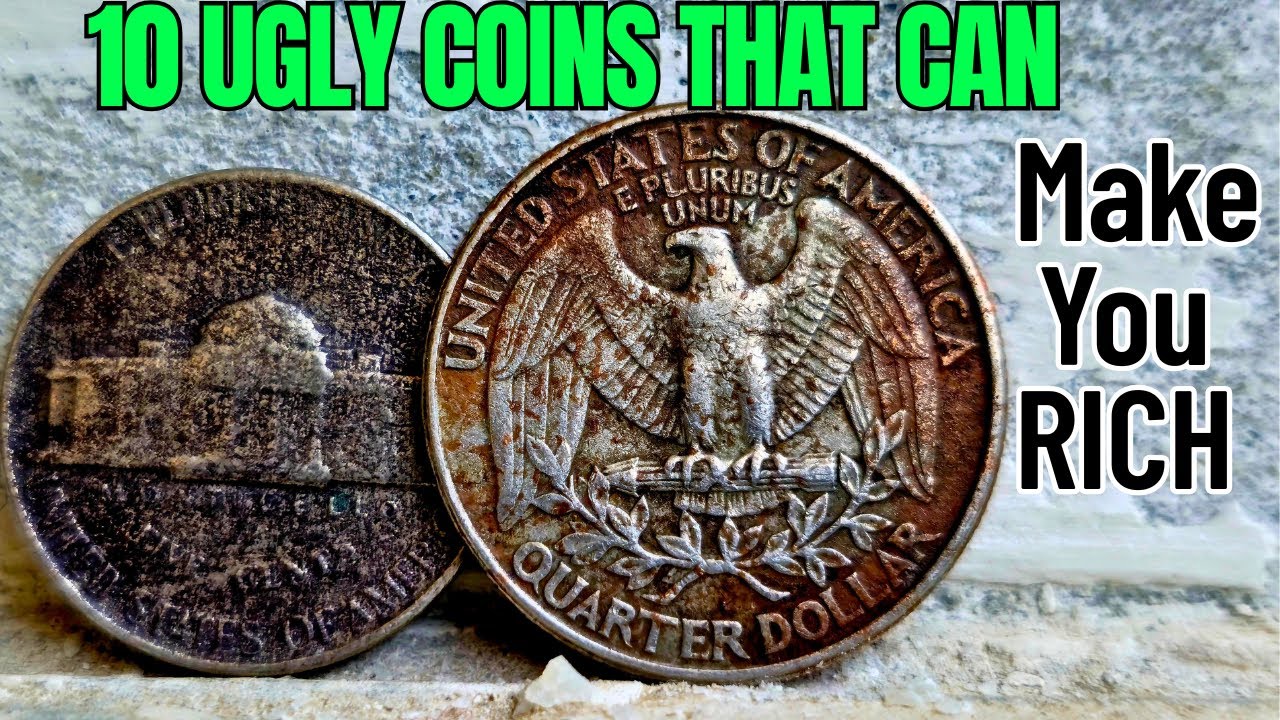 These Dirty Washington Quarters & Jefferson Nickels Selling for $80,000+ 😱!