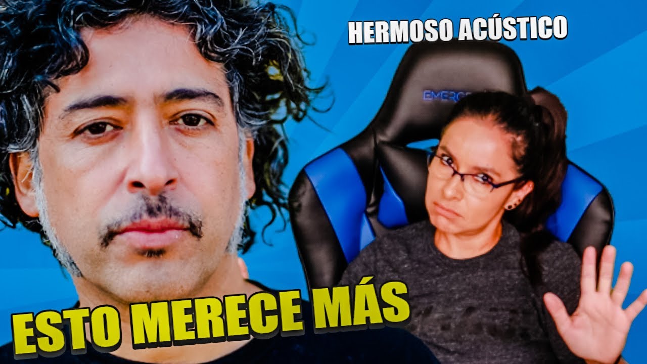 REACCIONO por PRIMERA VEZ a MANUEL GARCIA - HABLAR DE TI (Acústico) SUBLIME INTERPRETACIÓN