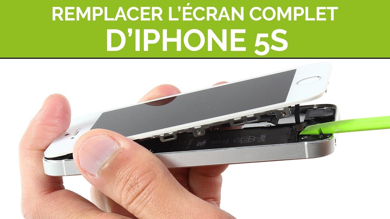 Remplacer l'écran de son iPhone 5S. By SOSav