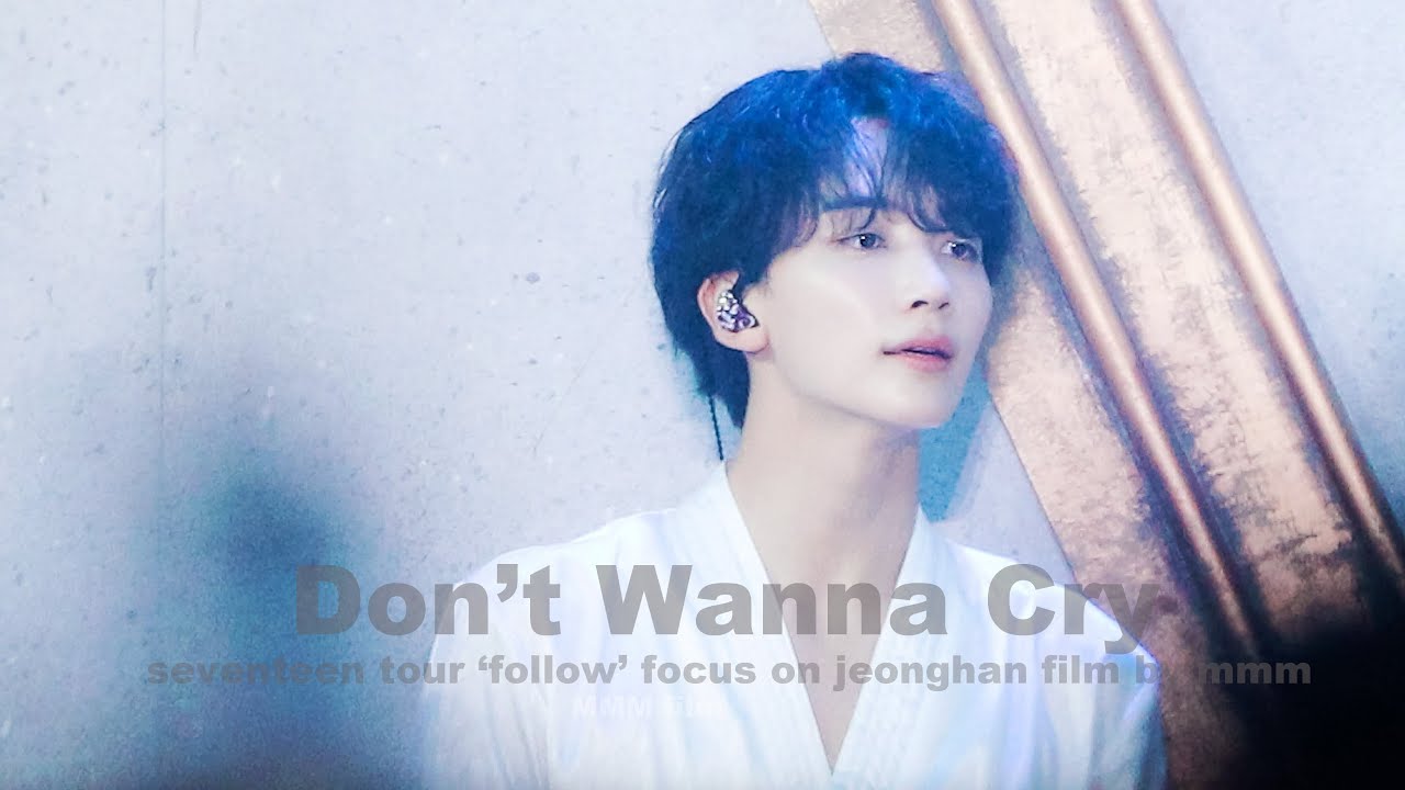 230721 follow concert seventeen jeonghan 울고싶지않아