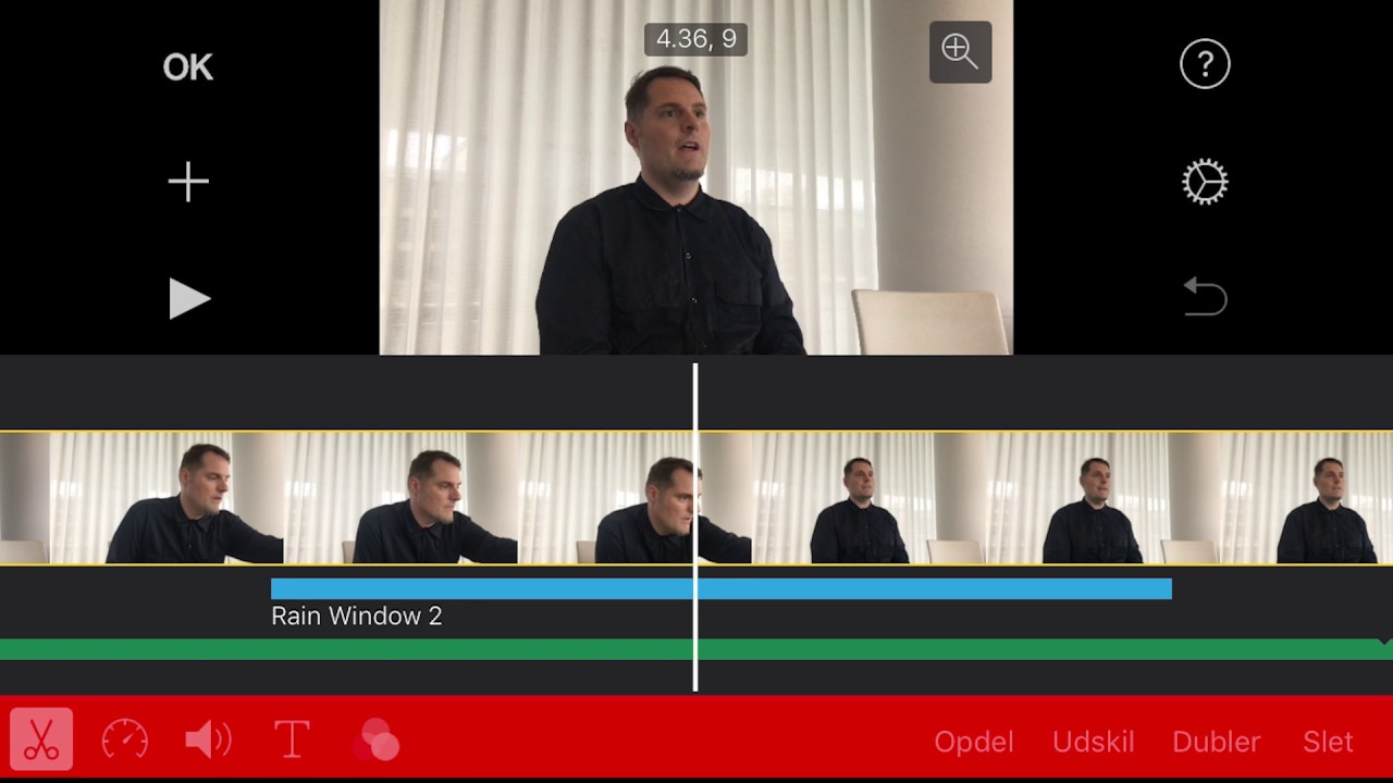 Redigering - IMovie