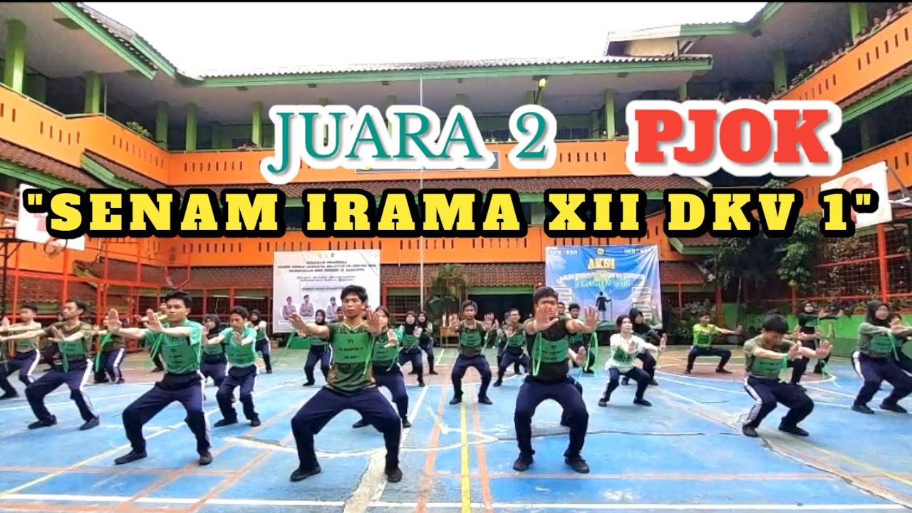 Senam Irama |Juara 2 Ujian Praktik PJOK | SMK N 41 Jakarta | 2025 |