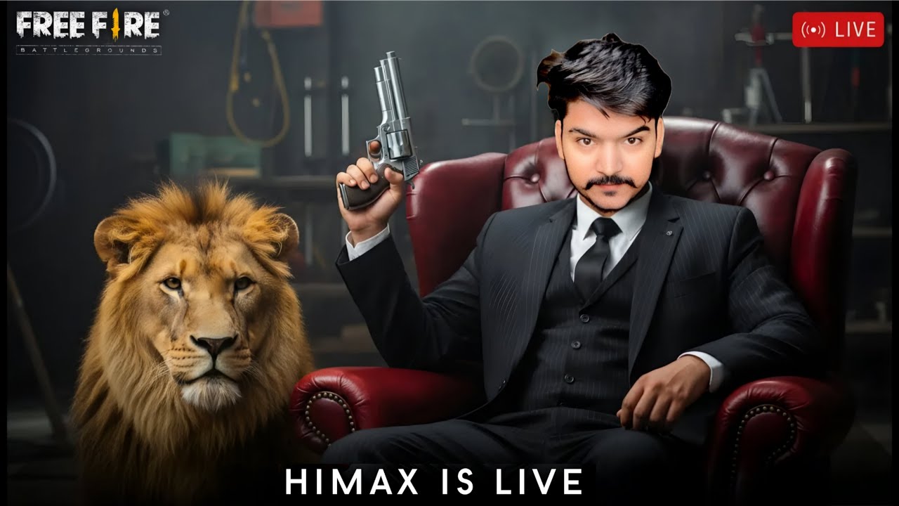 FREE FIRE LIVE WITH HIMAXBHAI || HIMAX LIVE || ROAD TO 20K ! ❤️ 