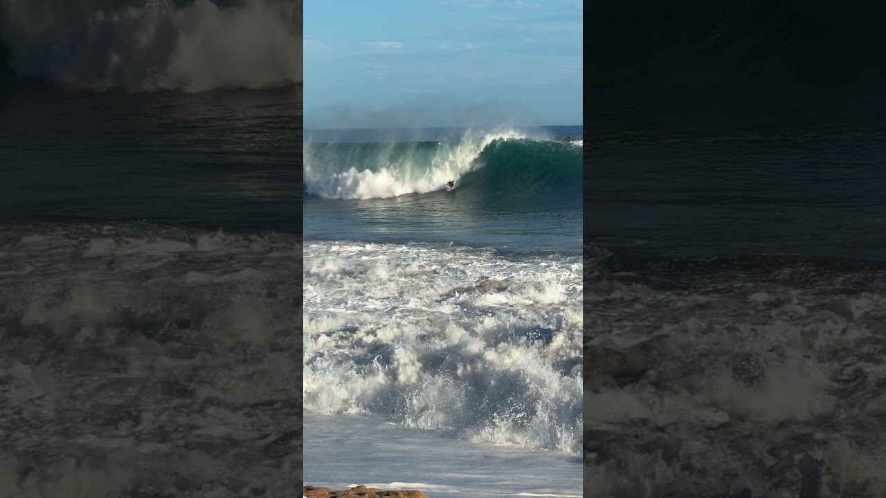 Massive waves in Newport Beach #thewedge