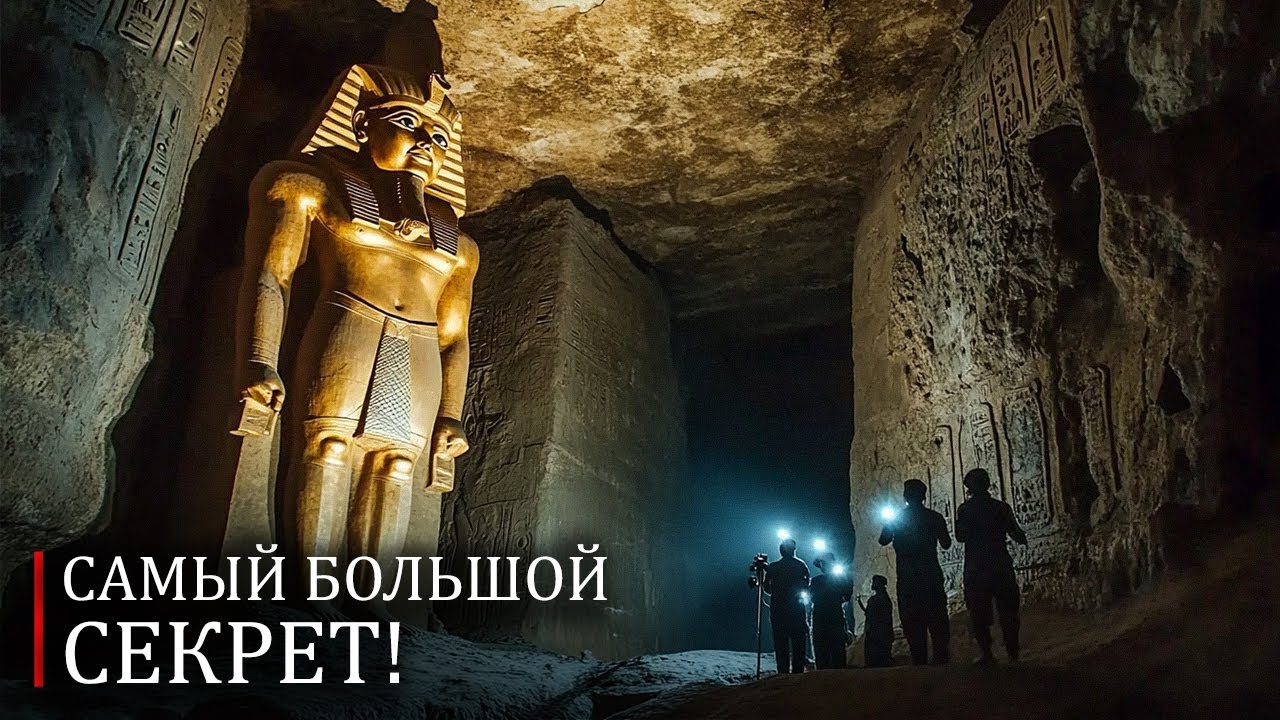 ГРОБНИЦА ЦАРЯ ТУТА ХРАНИТ СЕКРЕТ, КОТОРЫЙ ИЗМЕНЯЕТ ВСЁ!