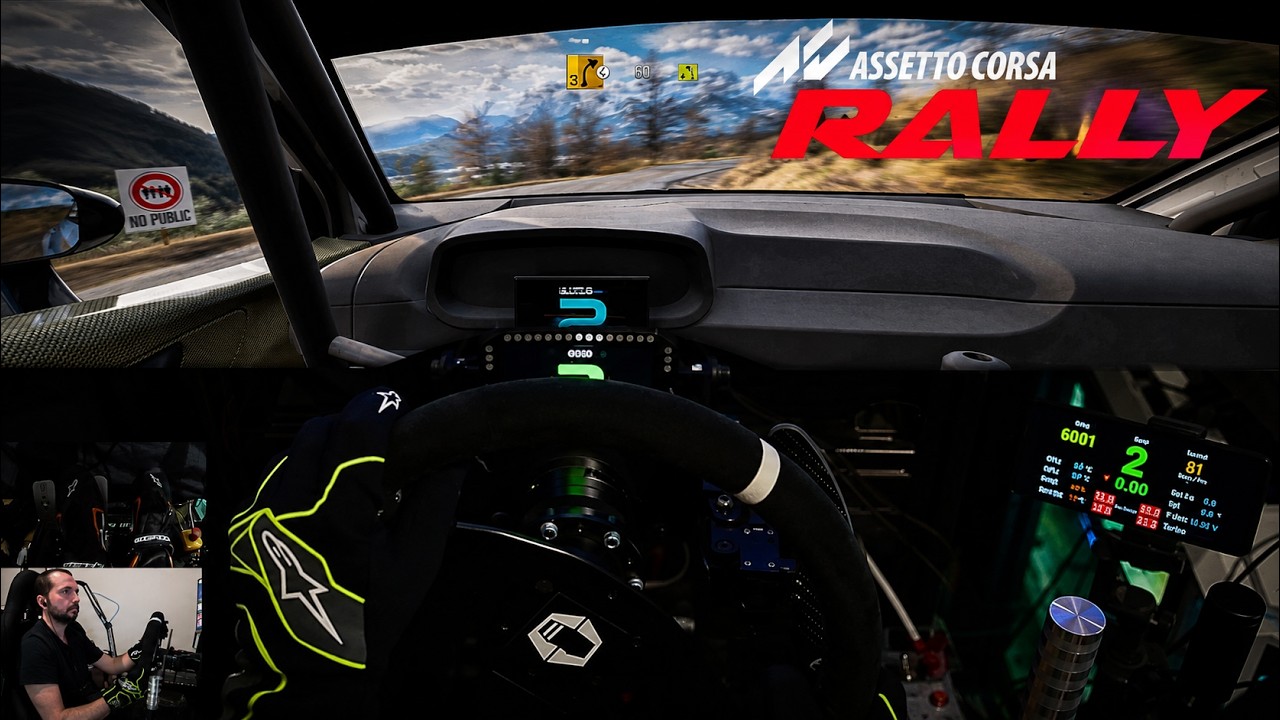 Assetto Corsa Rally Monte Carlo Sisteron Hyundai i20 N Rally 2