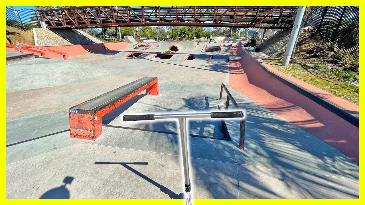 RIDING $3 MILLION DOLLAR SAN DIEGO SKATEPARK!