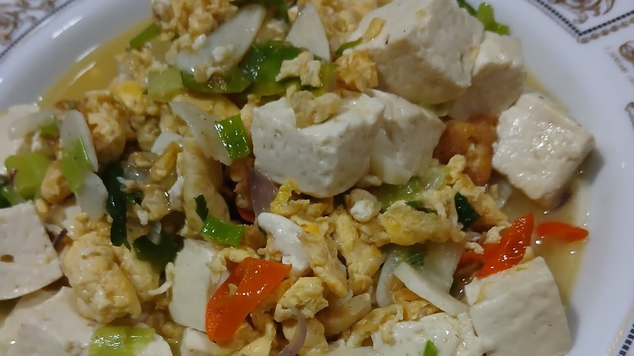 Baru tau kalau telur sama tahu dimasak seenak ini