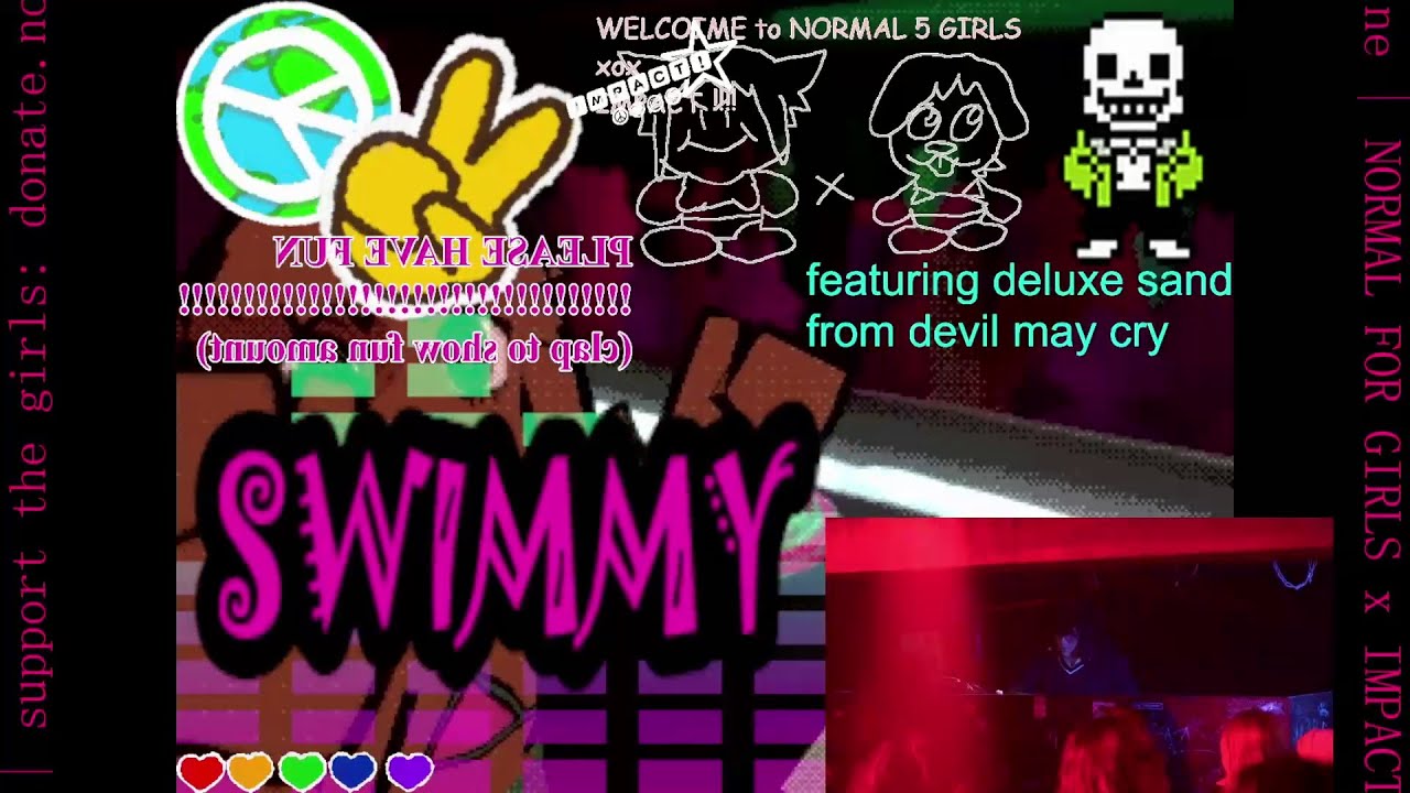 NORMAL FOR GIRLS × IMPACT! - SWIMMY'S 