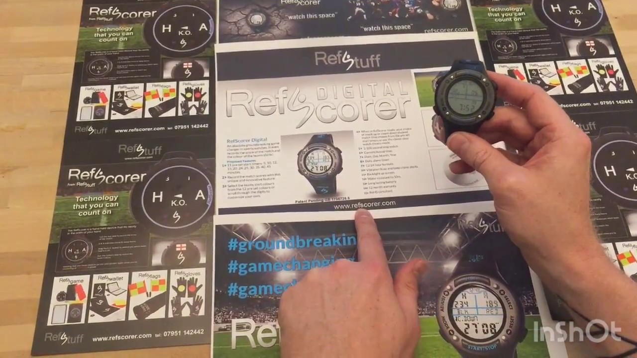 RefScorer Digital Referee Watch