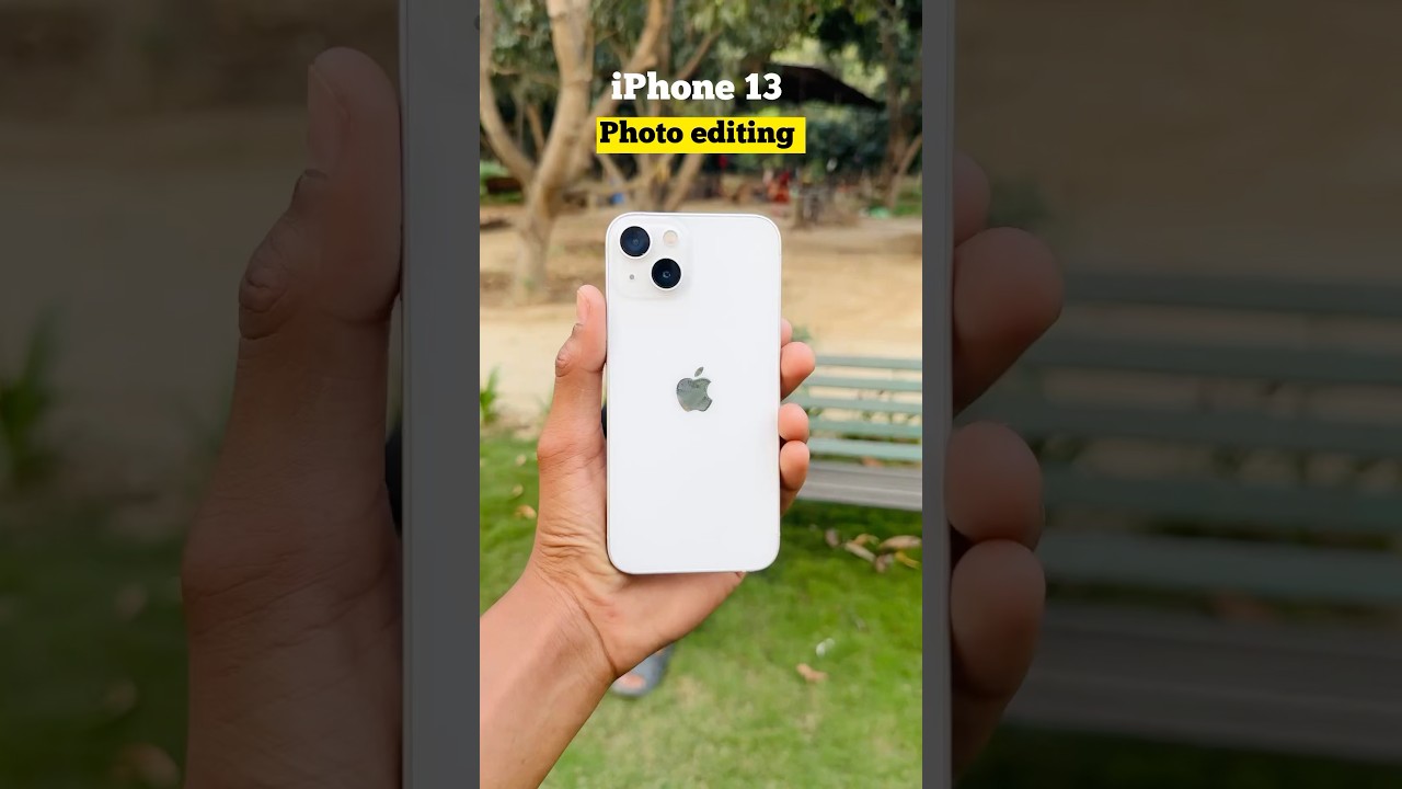 iPhone 13 photo editing 🔥