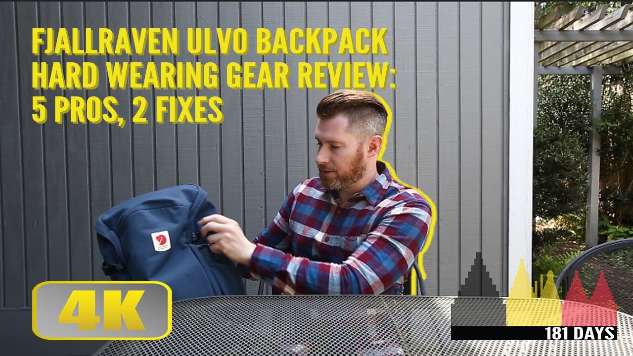 Fjallraven Ulvo Backpack Hard Wearing Gear Review: 5 Pros & 2 Fixes