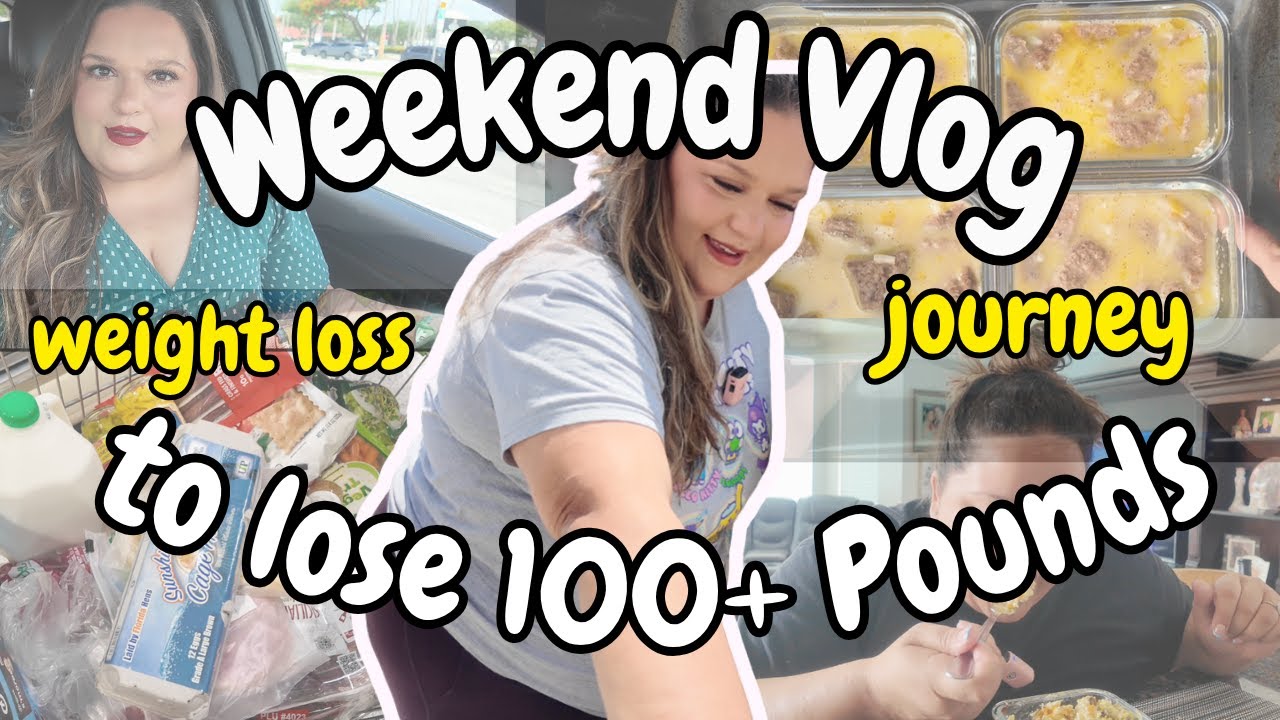 Why are Weekends ALWAYS so tempting? Weekend #4 Vlog | My Realistic Journey to lose 100 + pounds