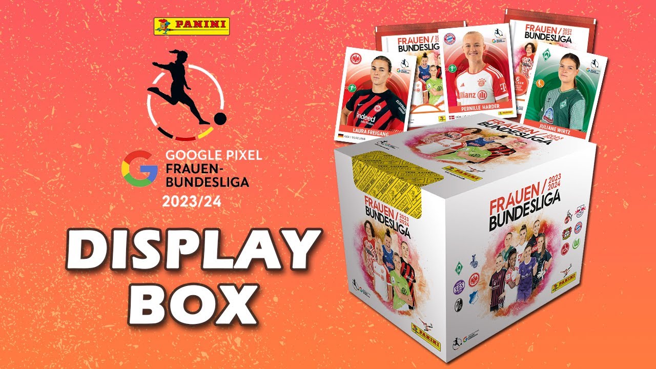 PANINI Frauen Bundesliga 2023/24 - DISPLAY BOX