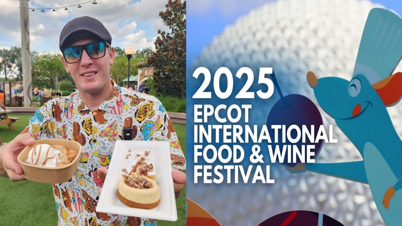 First Look: EPCOT Food & Wine Festival 2025 Opening Day!