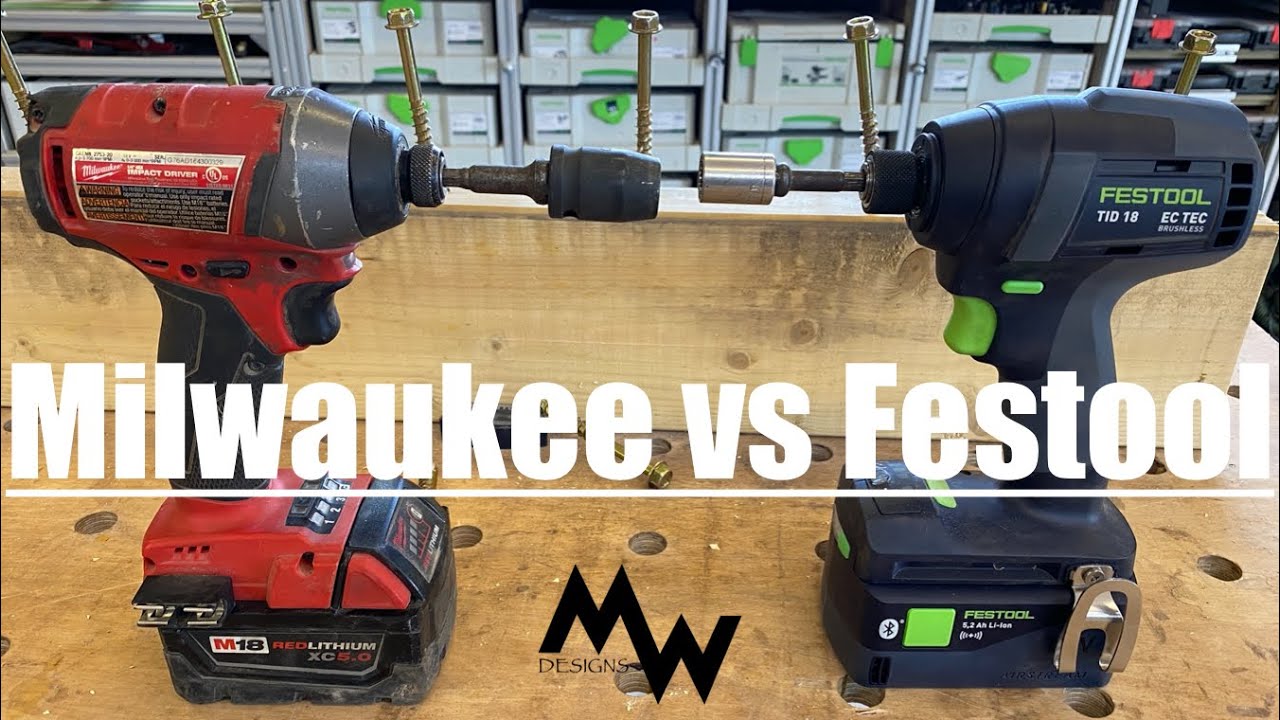 #MWShopTalk — Festool TID18 против Milwaukee M18FID