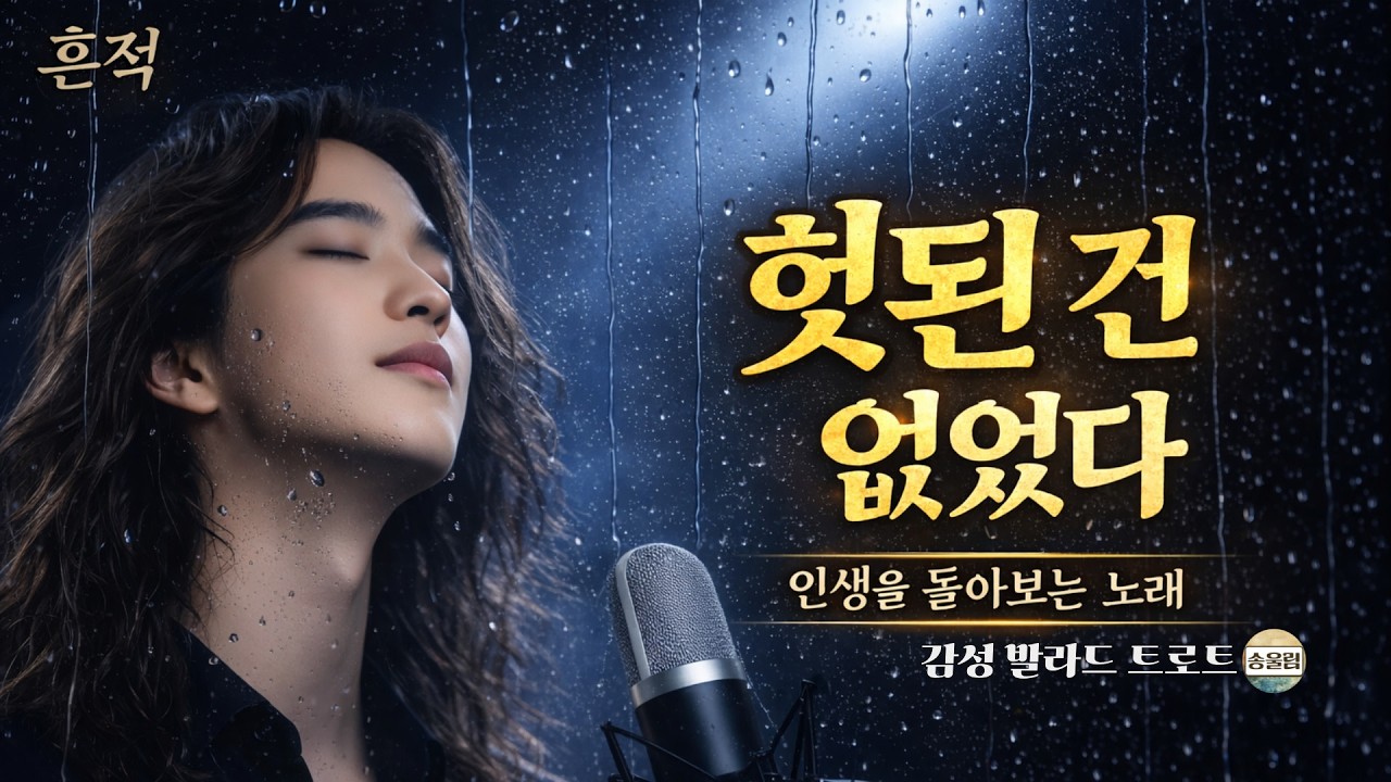 흔적 | 그래도 다 이유 있었네 (Traces of My Days) | 감성 발라드 트로트 | 위로 노래 | 송울림