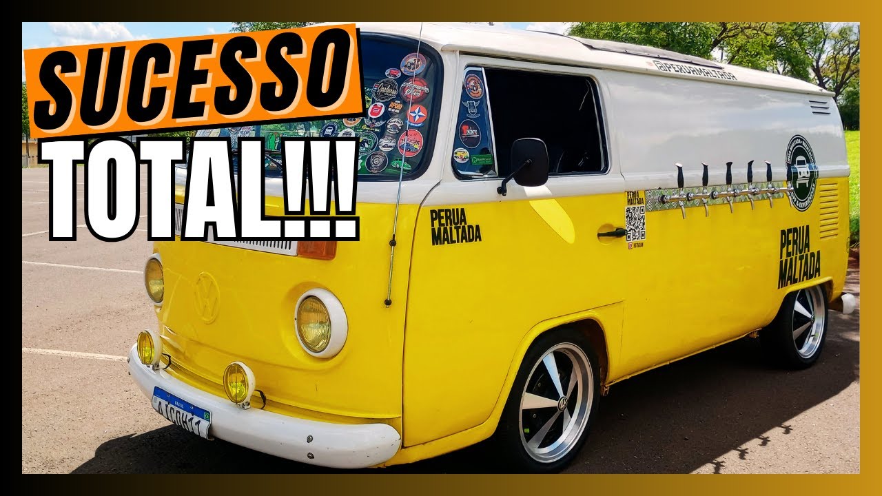 CONHEÇA A PERUA MALTADA - A KOMBI BEER TRUCK MAIS FAMOSA DO PARANÁ!