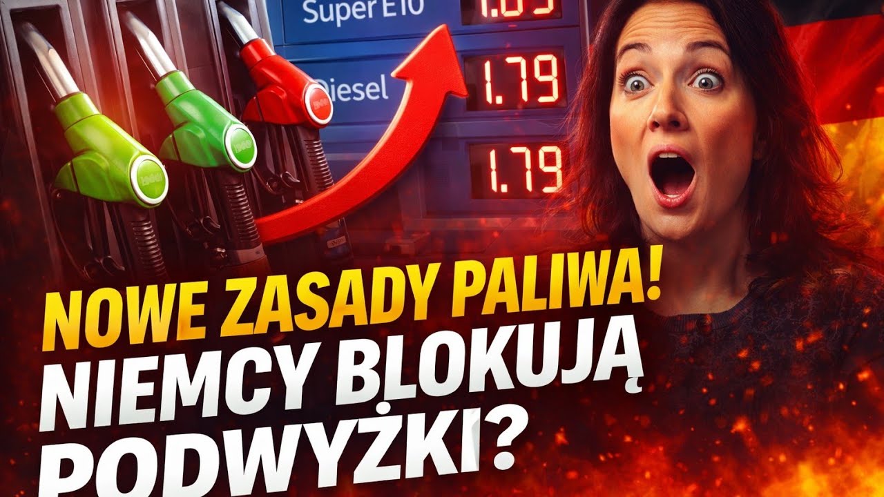 Niemcy reagują na drogie paliwo! Nowe zasady na stacjach – tylko jedna podwyżka dziennie