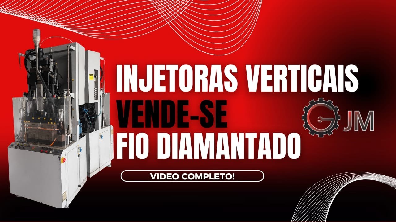 🚀 INJETORAS VERTICAIS ADAPTADAS PARA FIO DIAMANTADO