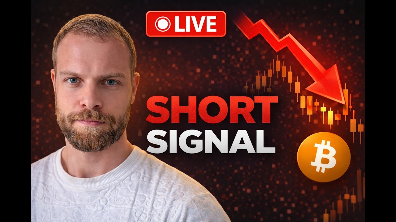 🚨 BITCOIN LIVE TRADING: Abwärtsimpuls steht kurz bevor !