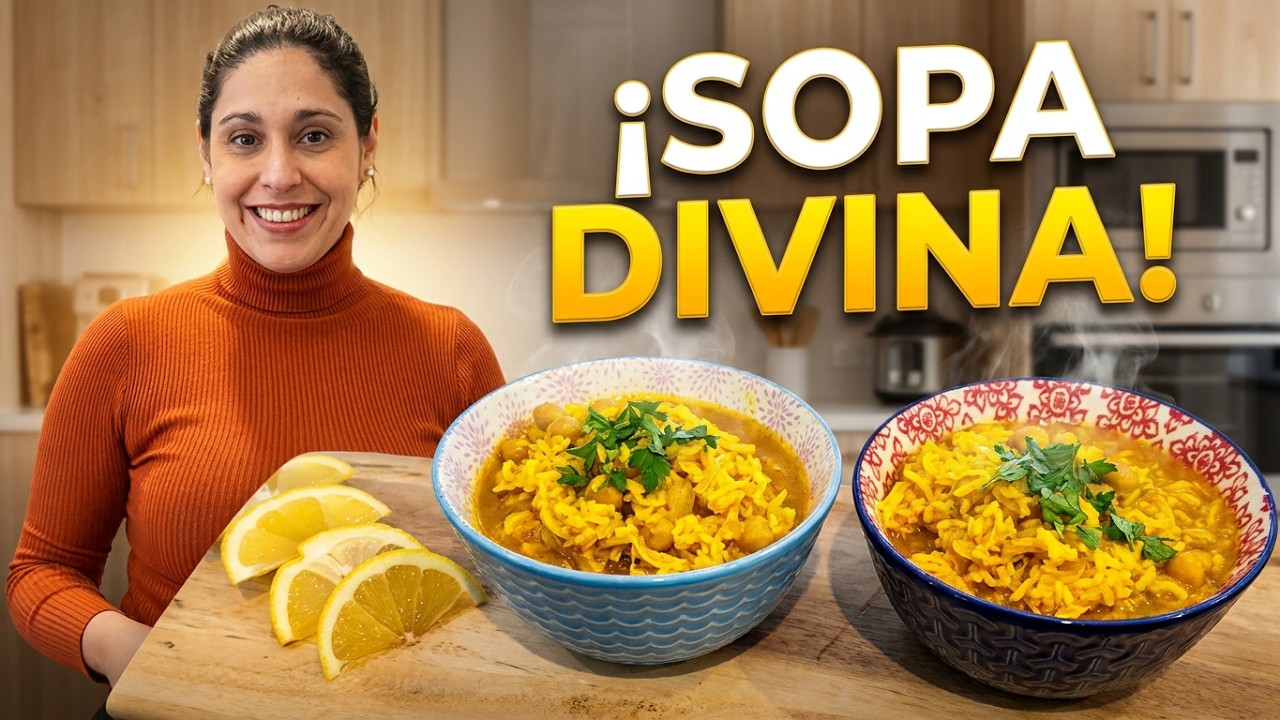 El Secreto Persa para una Sopa de Pollo Inolvidable 🍋🐓✨