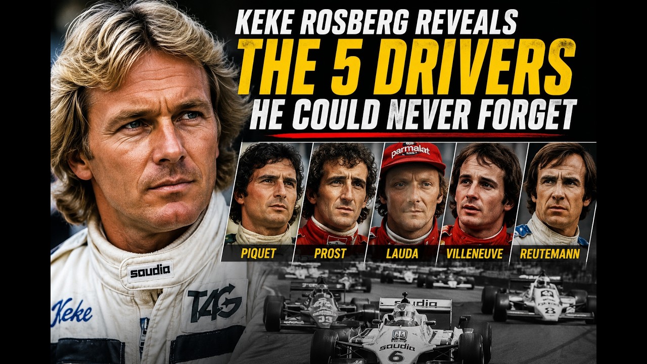 Keke Rosberg Reveals the 5 Men He Hated the Most