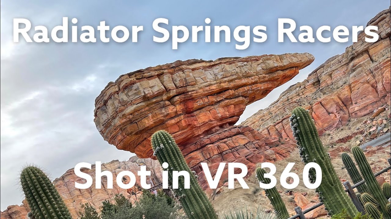Radiator Springs Racers | California Adventure Park. Our 360 Ride Experience. Shot in 360 VR.