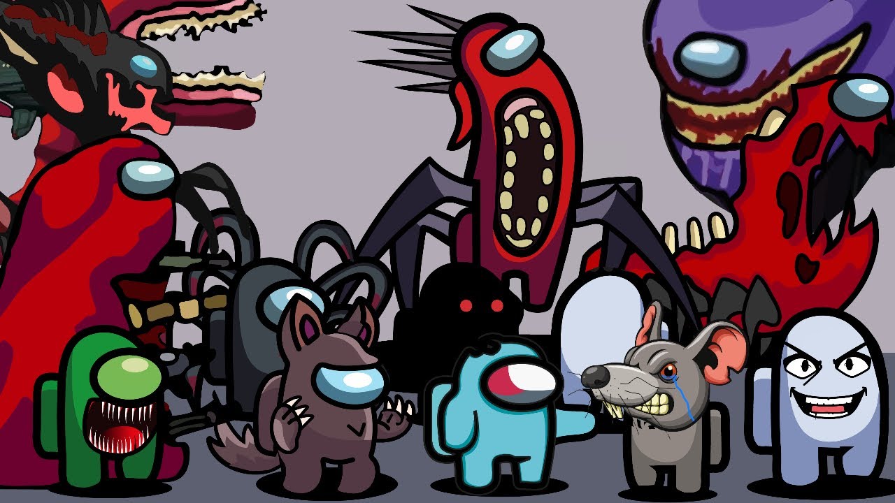 TODOS LOS DIOSES IMPOSTORES DE AMONG US 😈  (recopilación)