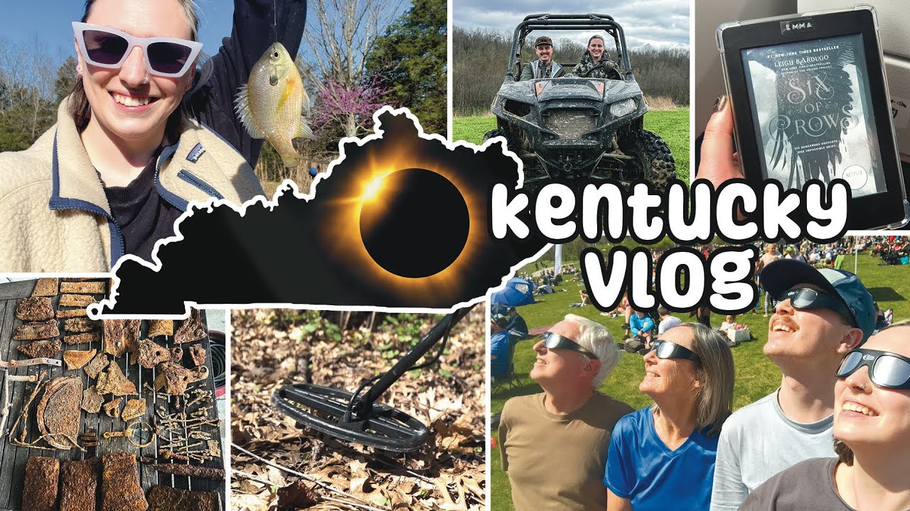 I went all the way to the States for a Solar Eclipse 🌒 Kentucky Vlog