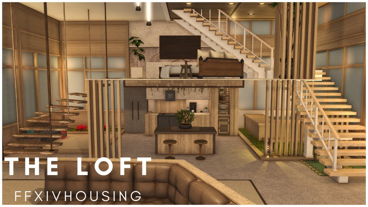 The Loft [Medium] Final Fantasy XIV Housing Design