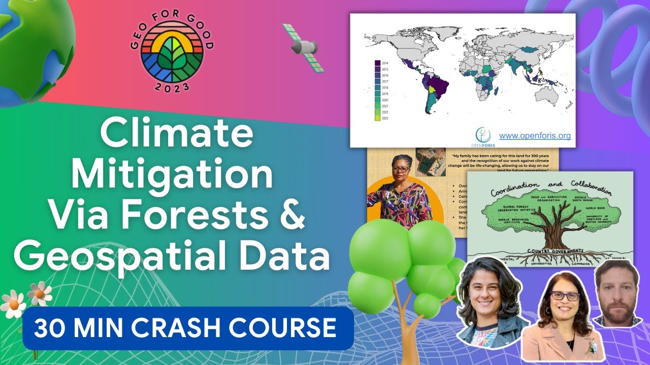 Innovating Forest Monitoring for a Greener Future, REDD+ framework, & Communities | Geo4Good'23