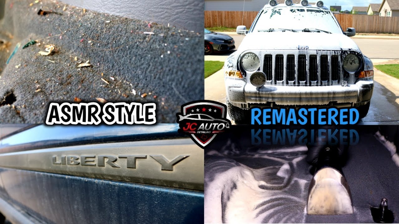 Car Detailing a Jeep Liberty | Remastered & ASMR Style! Satisfying Transformation!!