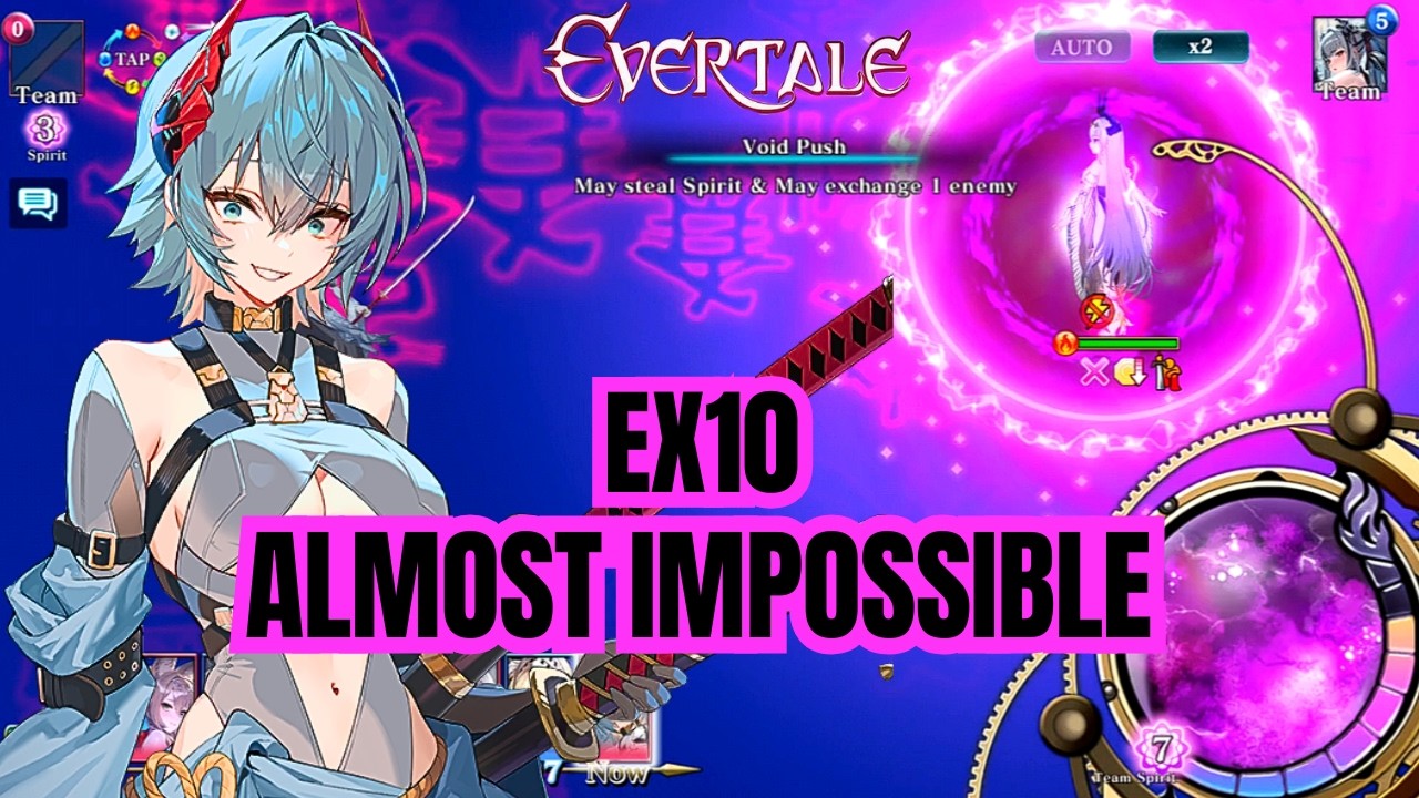 Evertale Dark Musashi Boss Battle