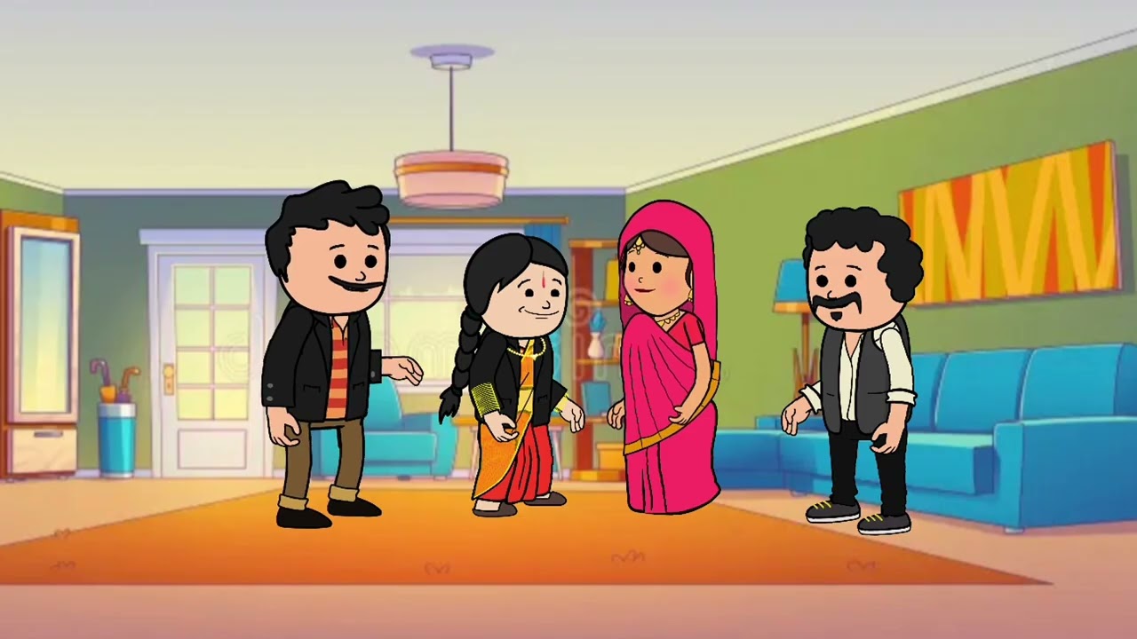 सास ससुर की गलती पडी भारी 😔 😟 🙁 😥 #emotional #sad #sadanimation #meghashines #megha 