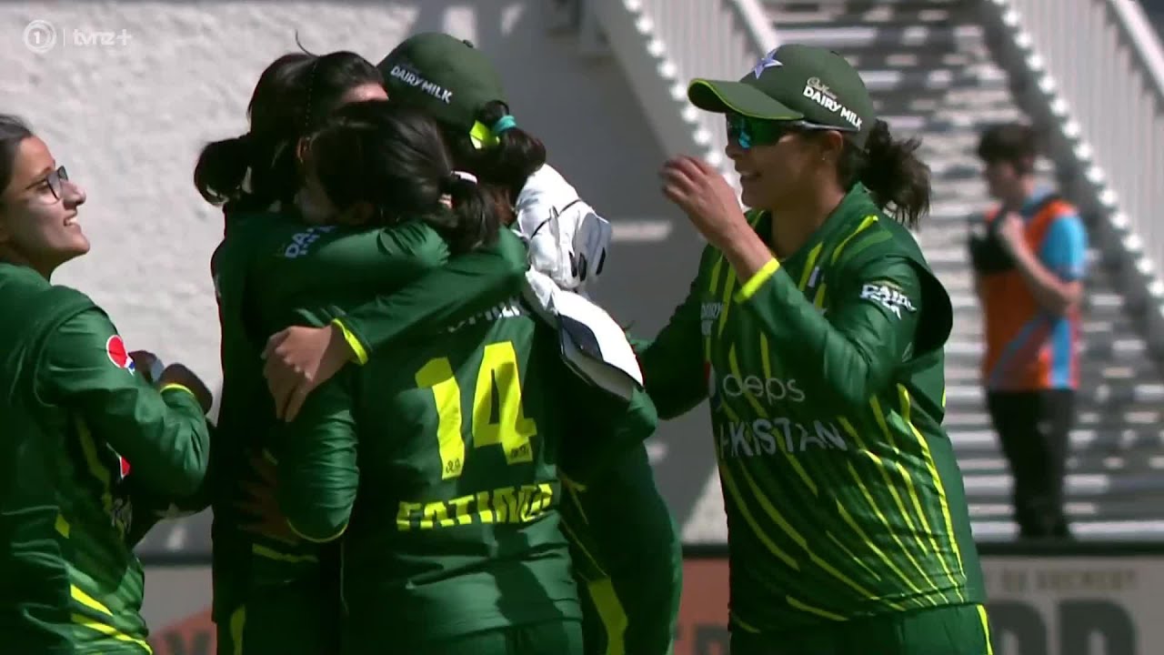 Пакистан творит историю в Данидине | T20I 2 | WHITE FERNS против Пакистана | Университет Отаго Овал